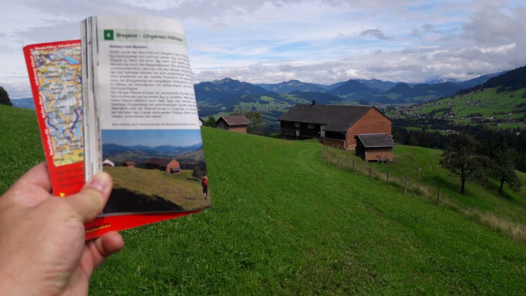 Genau, wie in der Tourenbeschreibung.