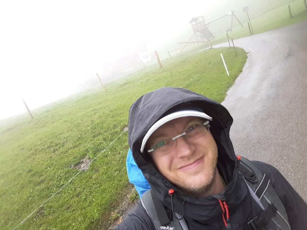 Wieder Regen - hoffentlich nicht den ganzen Tag.