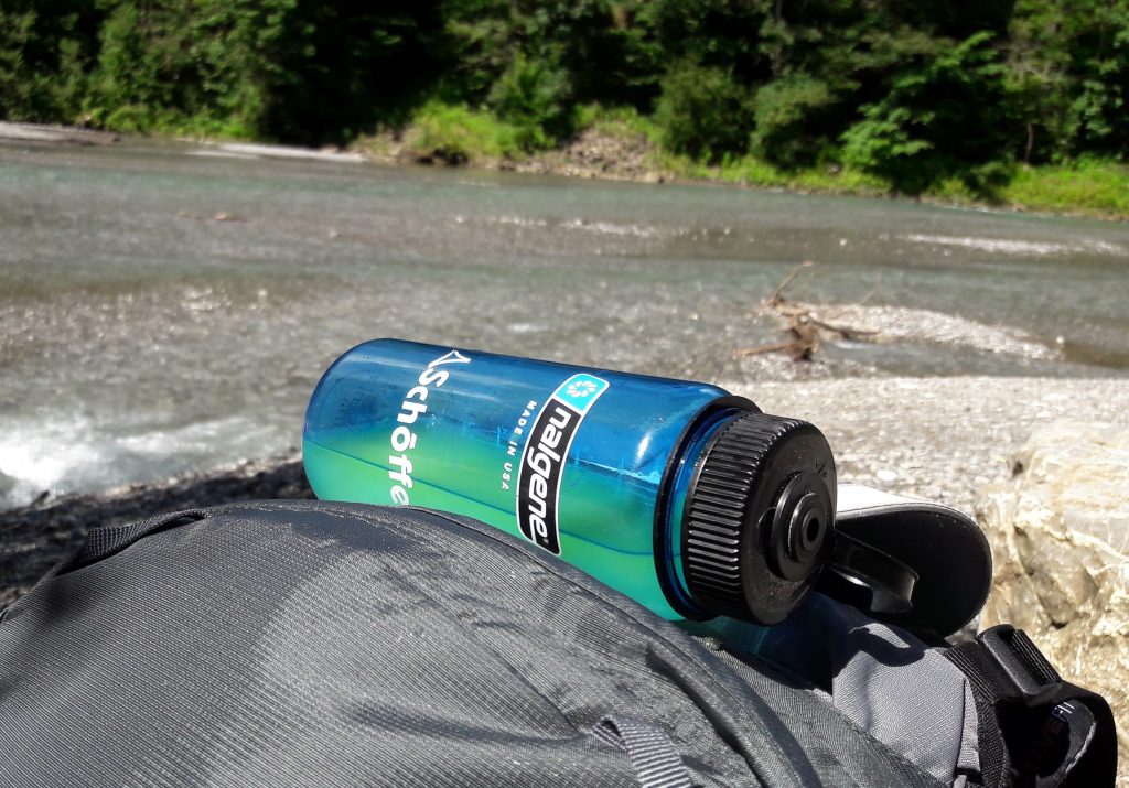 Pause an der Trettach