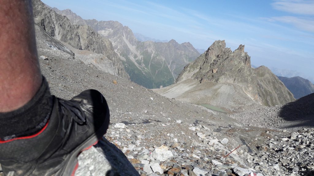 Kaunergrat - Blick zurück.