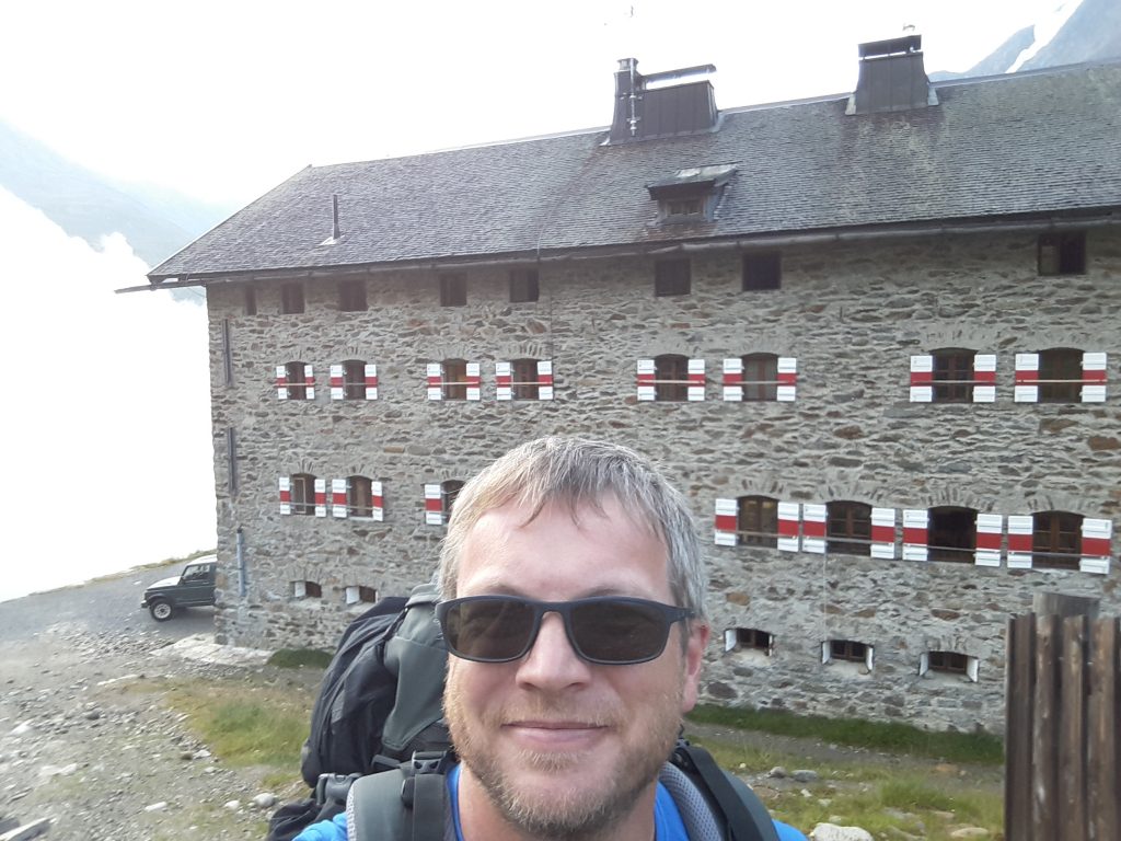 Morgens um 6 Uhr an der Martin-Busch-Hütte