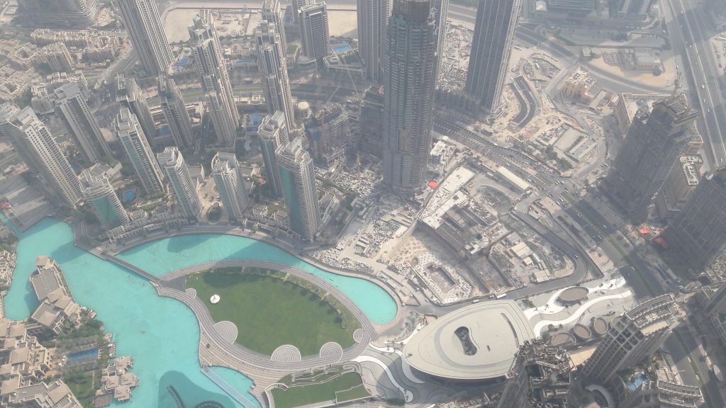 Blick vom Burj Khalifa