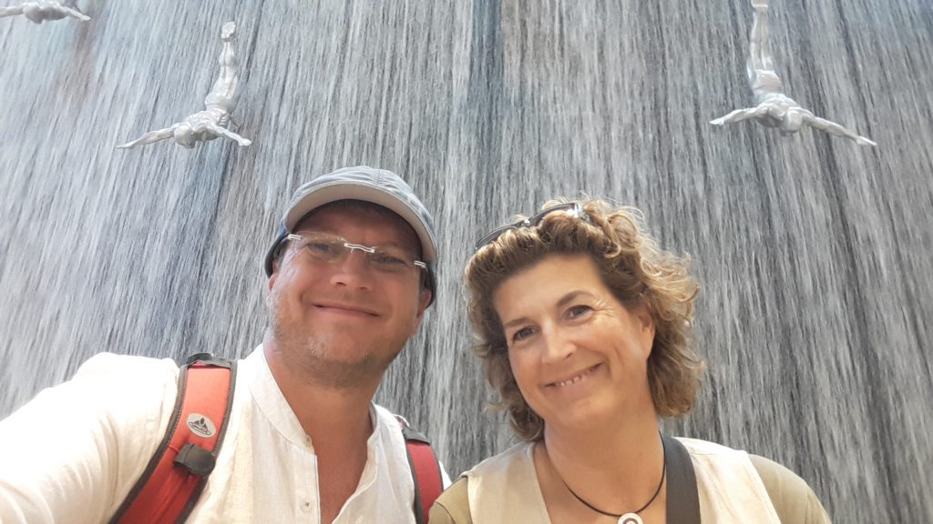Dubai Mall - Waterfalls