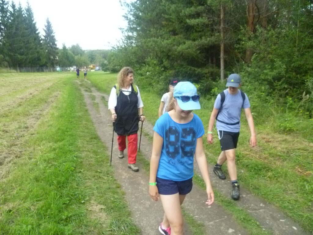 Auf dem Weg in die Schlucht "Sucha Bela"