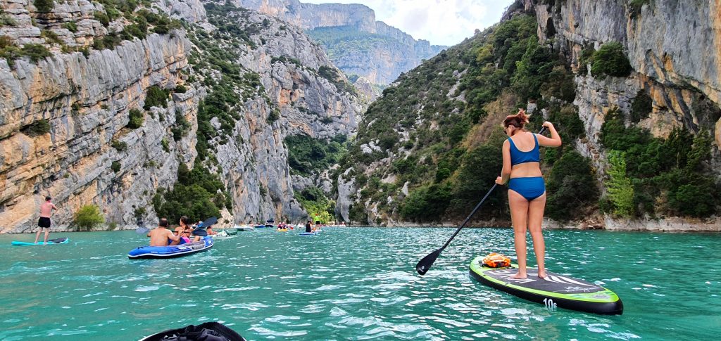 "Einfahrt" in die Verdonschlucht