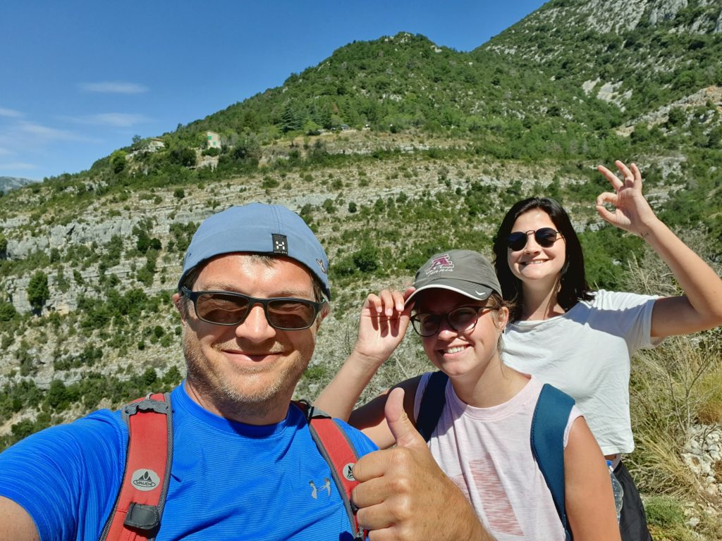 Abstieg in die Verdonschlucht