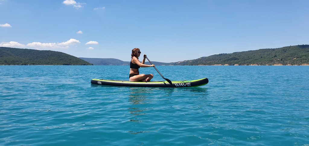 Entspannung auf dem Lac de Sainte Croix