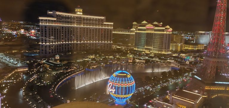 Las Vegas - Hotelzimmerblick