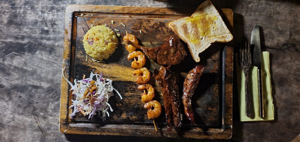 Barbecue im Restaurant Natural Grill