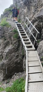 Auf dem Weg zur Rappenseehütte