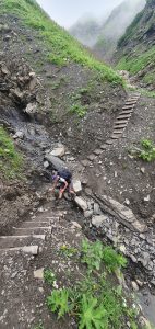 Auf dem Weg zur Rappenseehütte