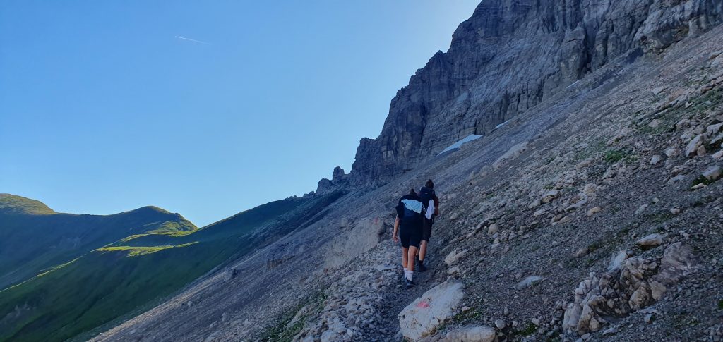 Auf dem Weg zum Prinz-Luitpold-Haus
